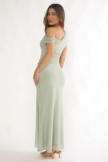 Naomi Sage Maxi Dress - 64760 - G13