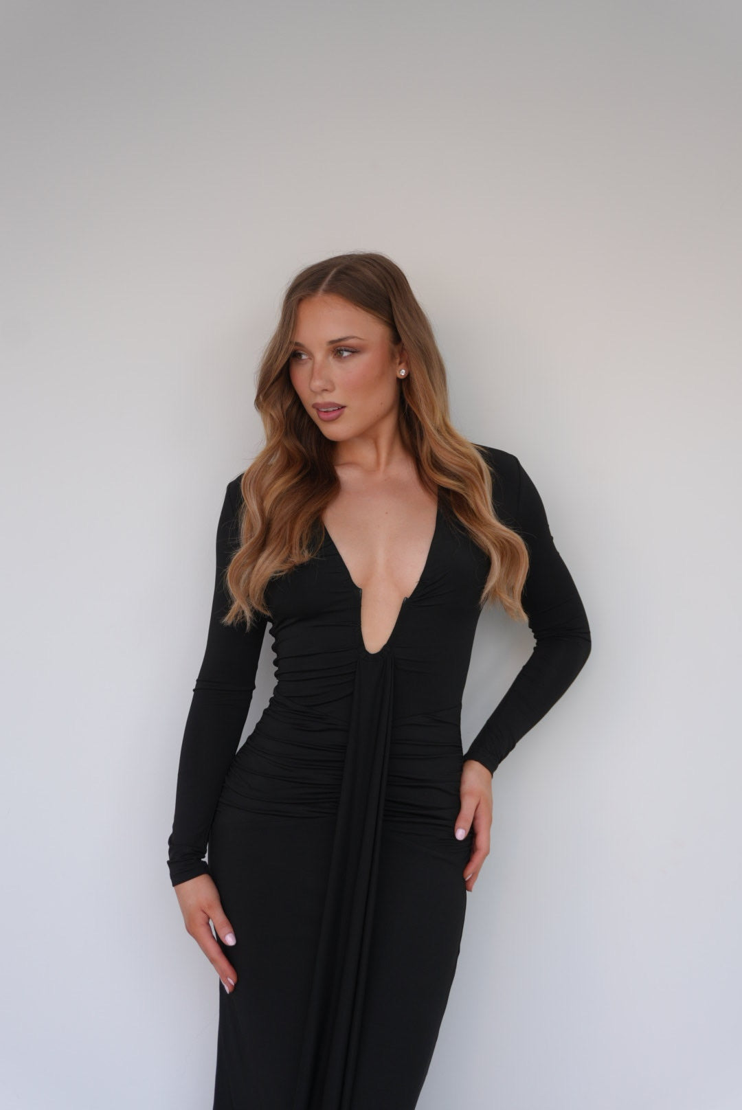 Roseta Maxi Dress Black - 130811