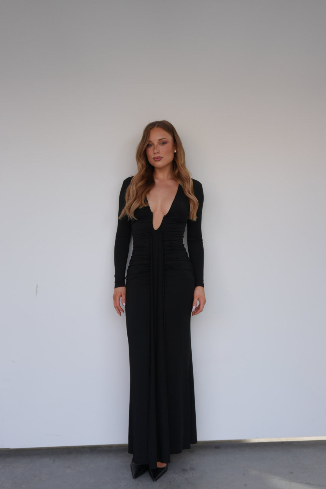 Roseta Maxi Dress Black - 130811