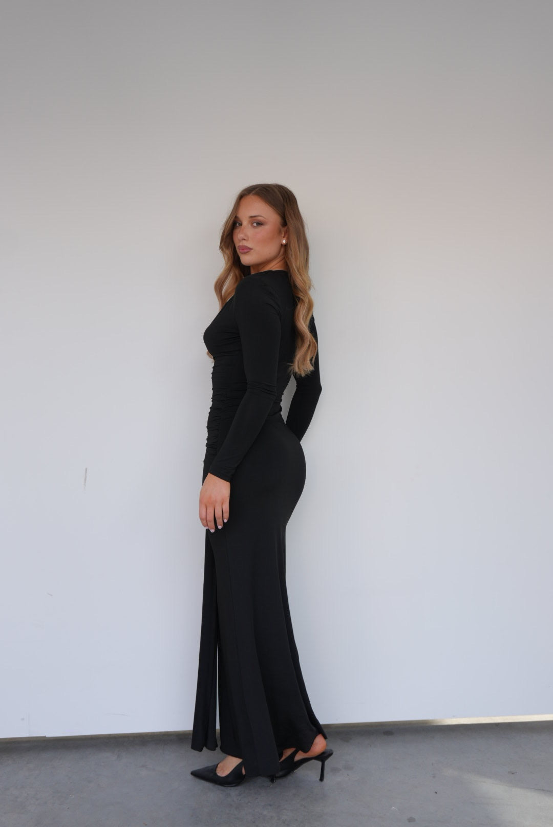 Roseta Maxi Dress Black - 130811