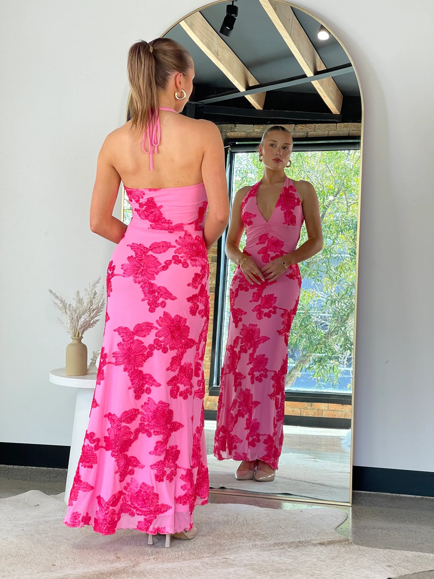 Mina Maxi Dress Pink - 127734 - G13