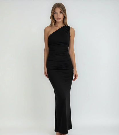 Gemima Maxi Dress Black - 12102 - G13