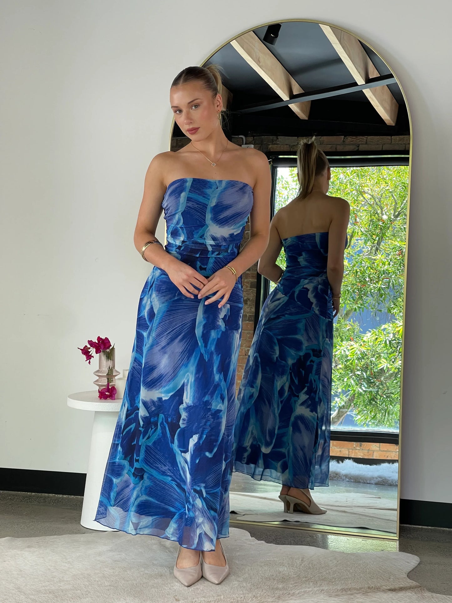 Grace Maxi Dress Blue - 129661 - G13