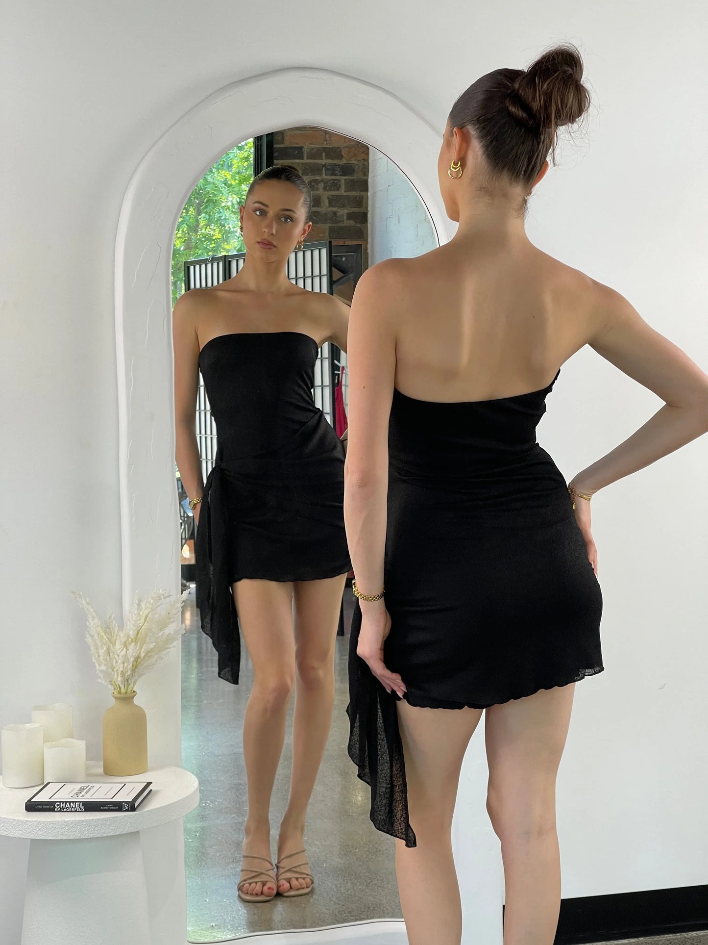 Belle Mini Dress Black - 12802 - G13