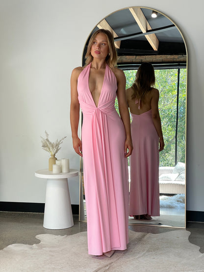 Olivia Maxi Dress Pink - 131439
