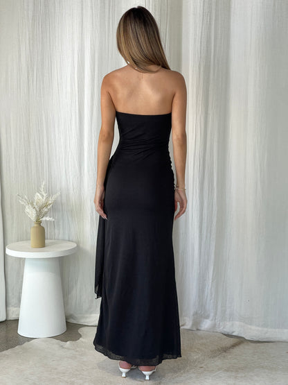 Elena Maxi Dress Black - 129171