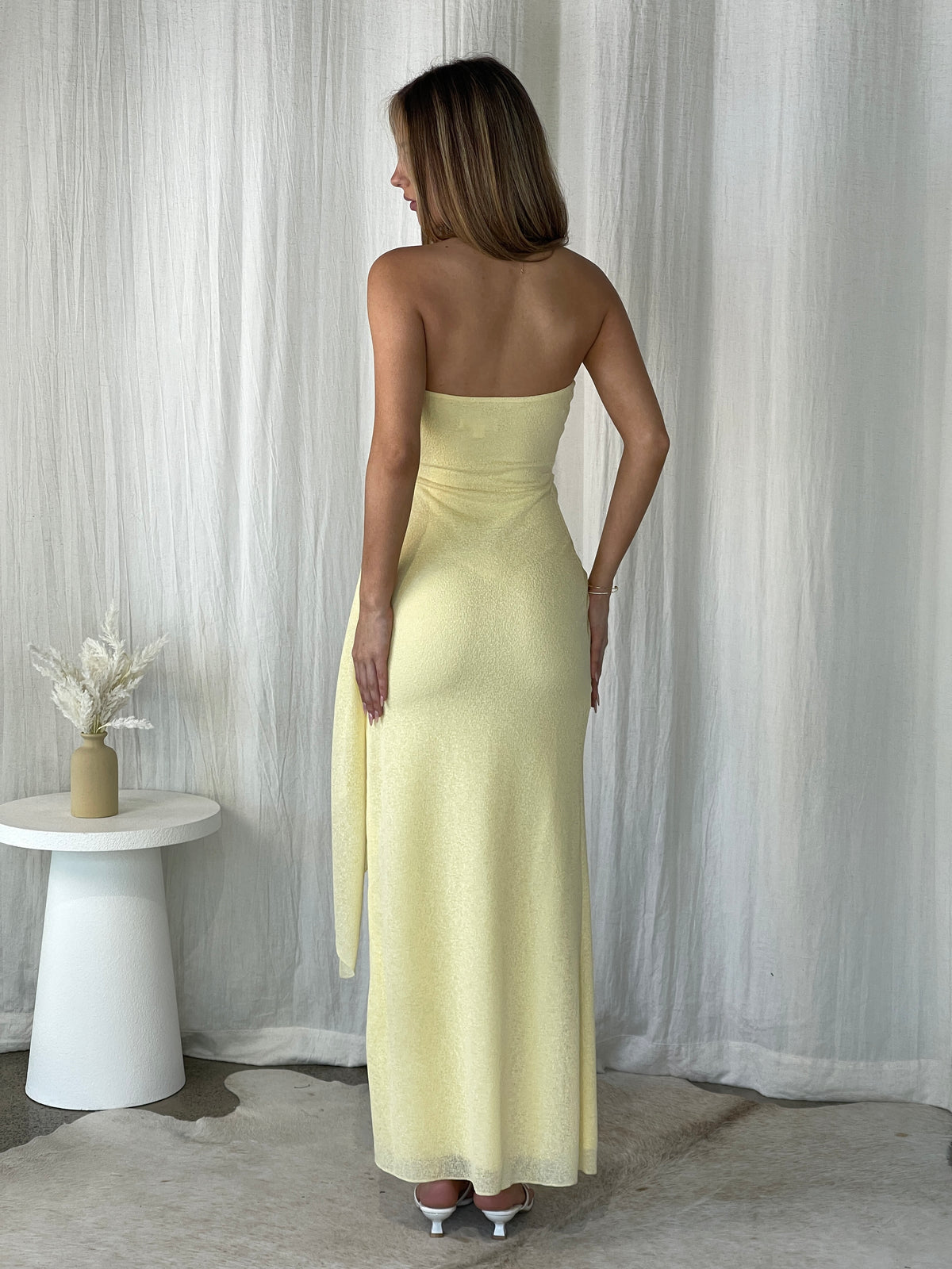 Elena Maxi Dress Butter - 12917