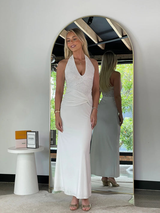 Martina Maxi Dress White - 962 - G13