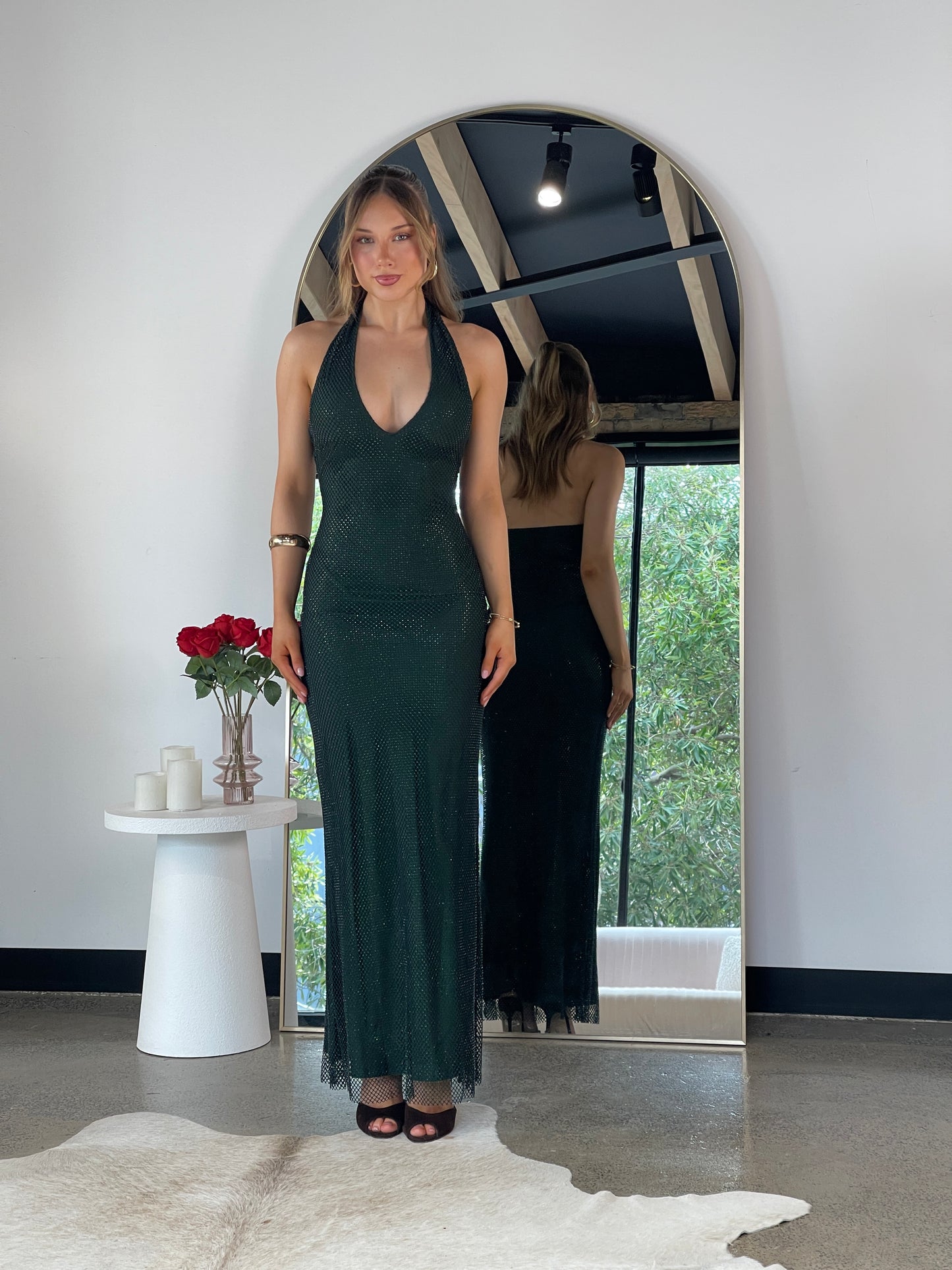 Main Character Maxi Dress Green - 130078