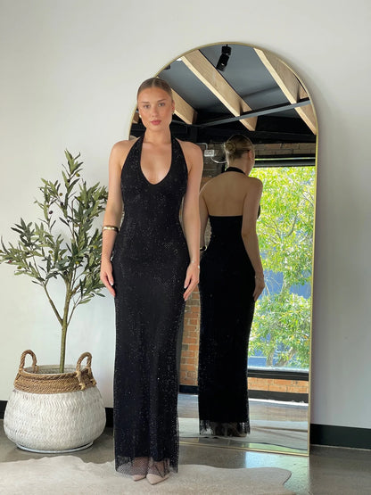 Main Character Maxi Dress Black - 130078 - G13