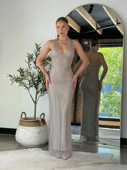 Main Character Maxi Dress Gold - 130078 - G13