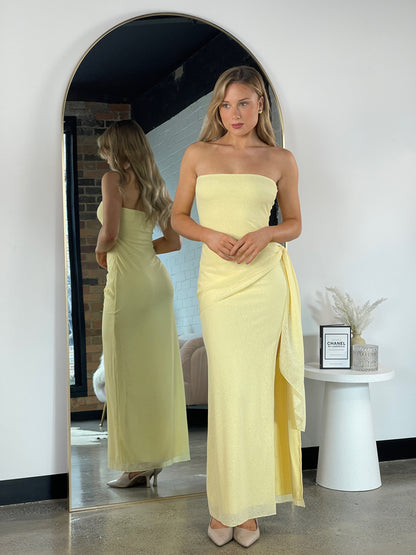 Elena Maxi Dress Butter - 12917