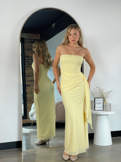 Elena Maxi Dress Butter - 12917