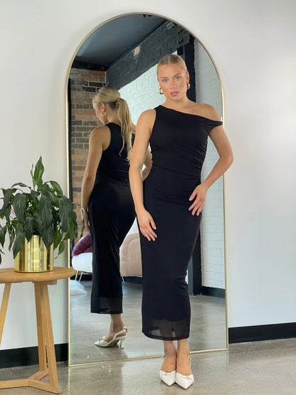 Imogen Maxi Dress Black - 12640 - G13