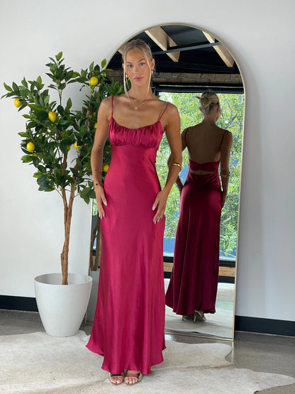 Alana Maxi Dress Rose - 1284 - G13