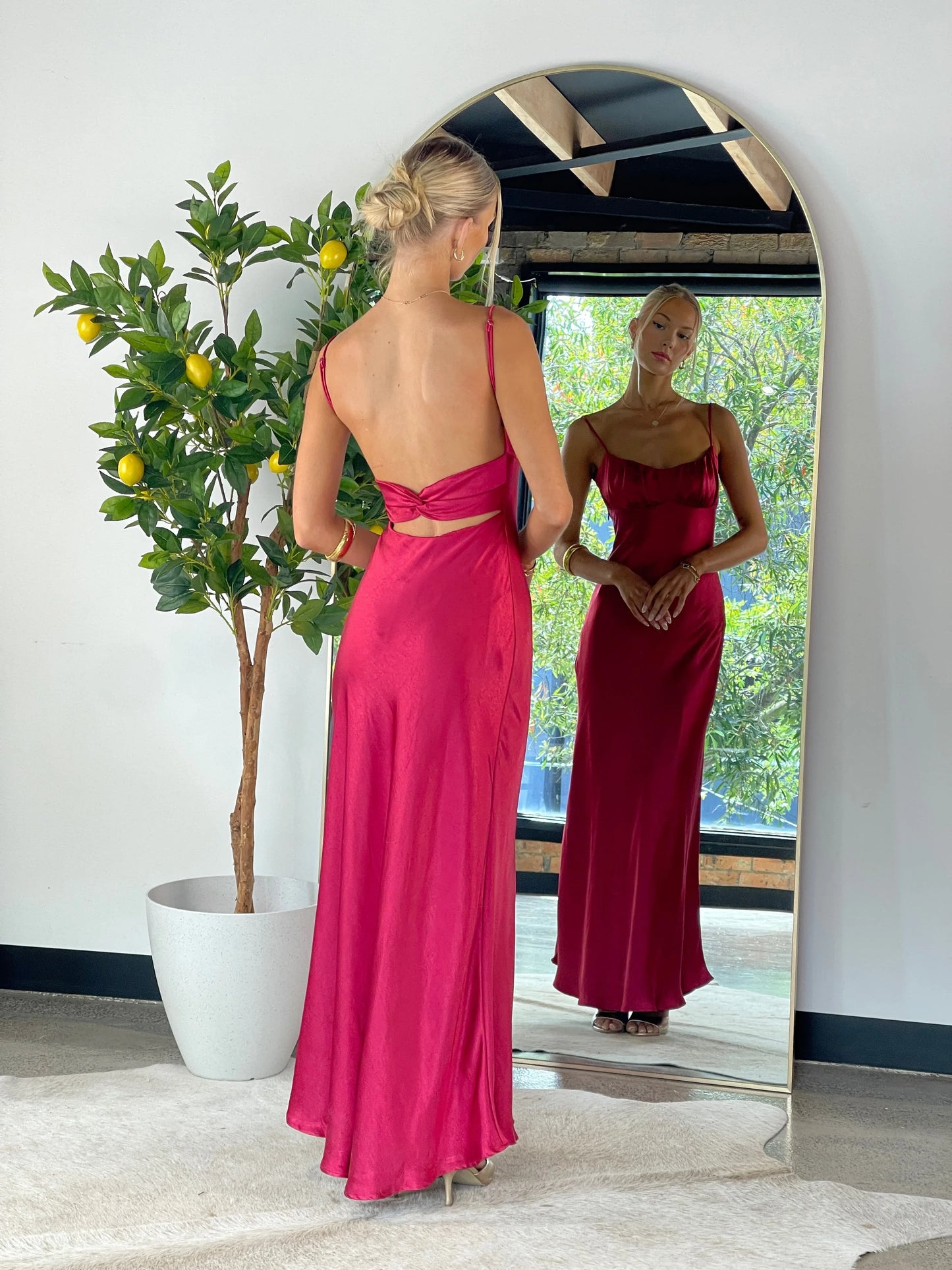 Alana Maxi Dress Rose - 1284 - G13