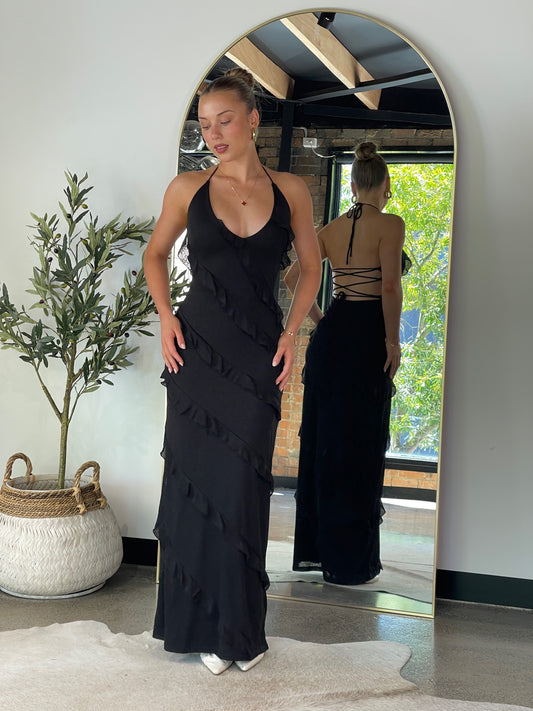 Mia Maxi Dress Black - 130537