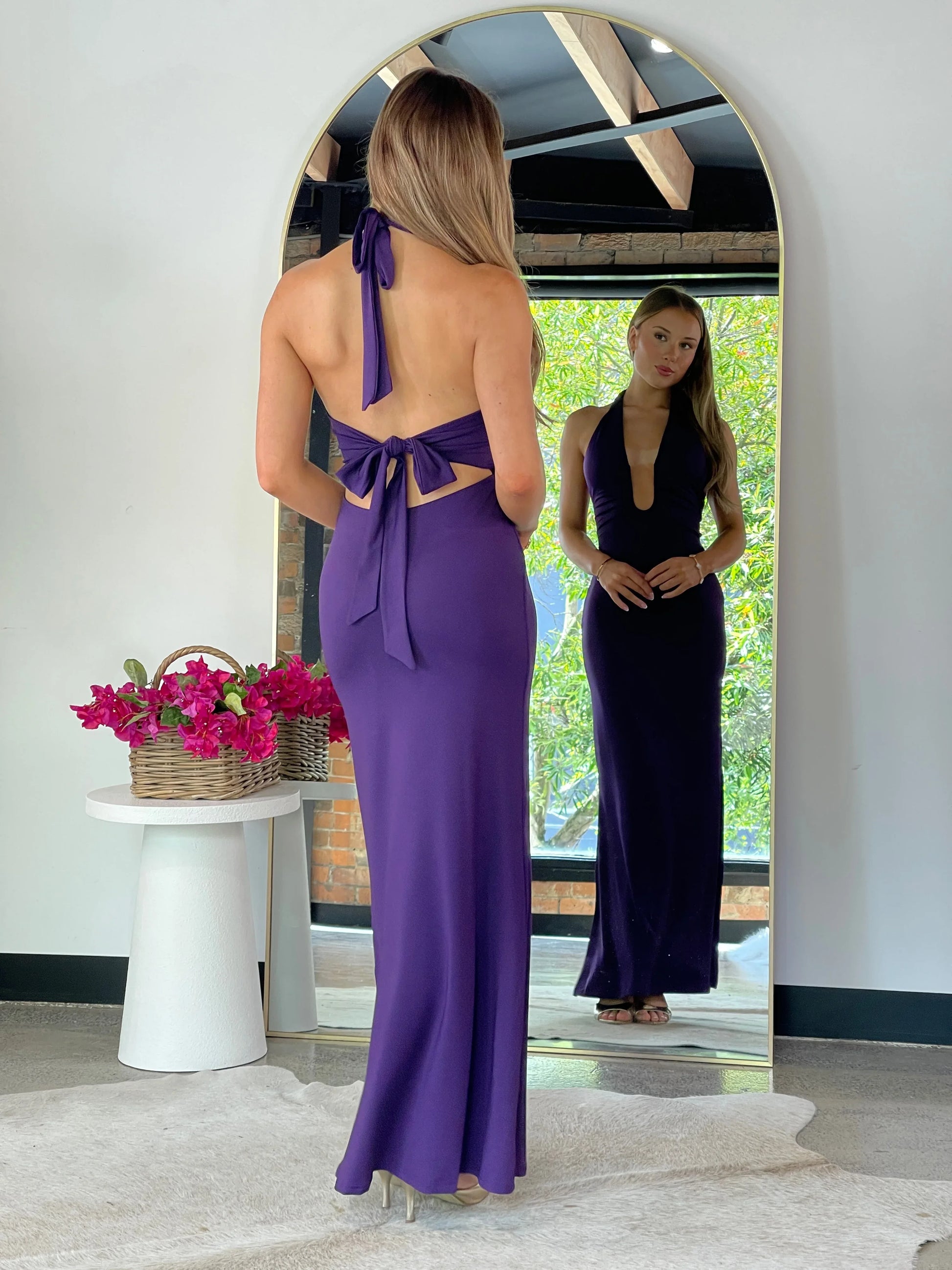 Belle Maxi Dress Purple -2335 - G13
