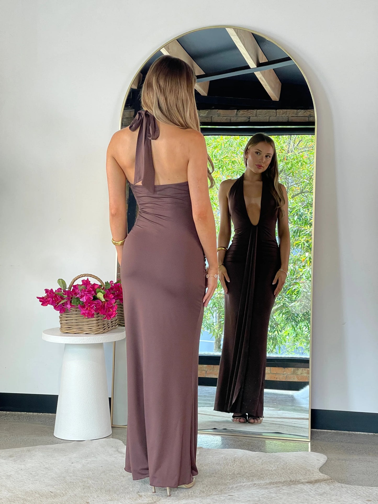 Ariana Maxi Dress Brown - 129479 - G13