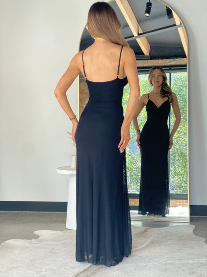 Ava Maxi Dress Black - 131069