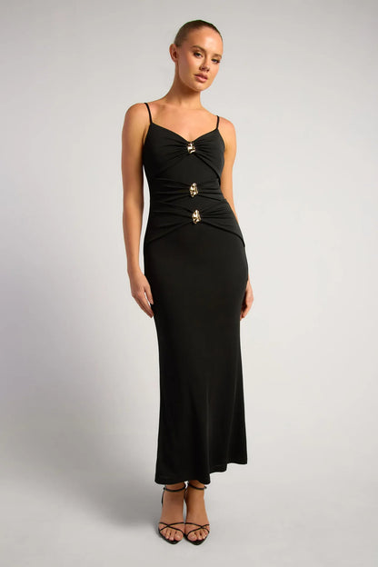 Vera Maxi Dress Black - 1859 - G13
