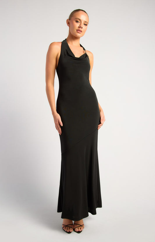 Stace Maxi Dress Black - 1900