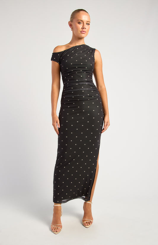 Sandra Maxi Dress Black -1937