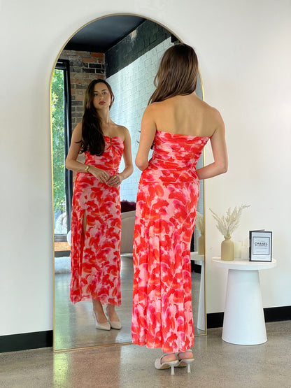 Summer Maxi Dress Pink - 12794 image 1