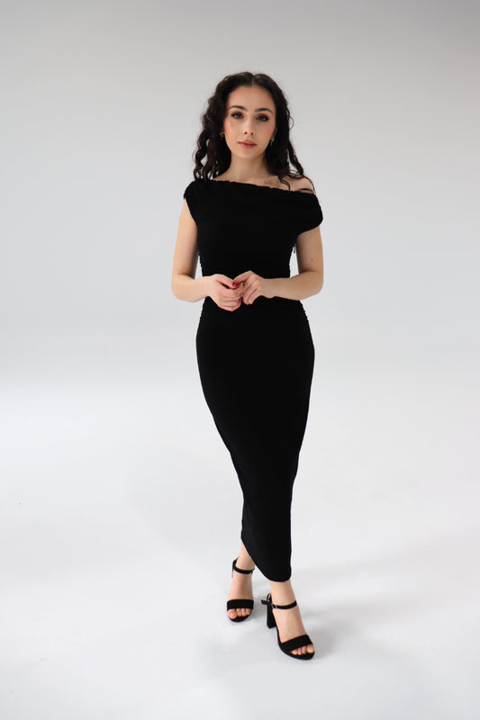 Kimberley Maxi Dress Black - 1614 image 0