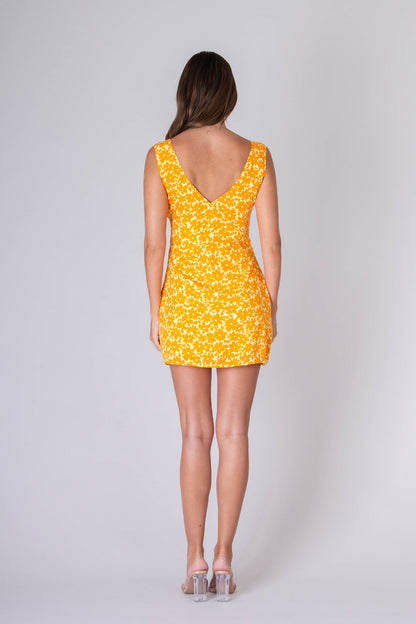 Sierra Mini Dress Orange - 3949 image 2