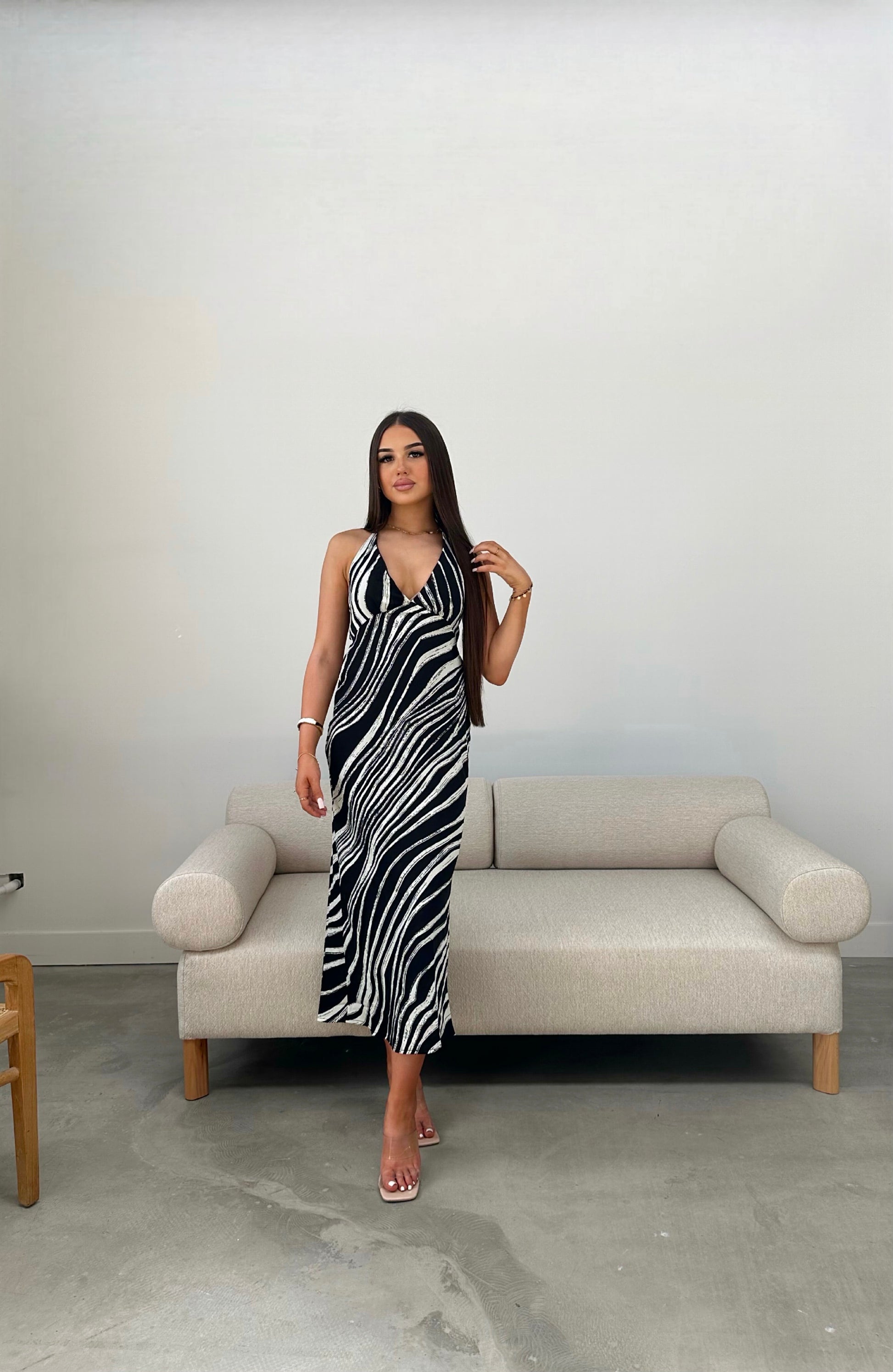 Alisa Midi Dress 8198 image 1