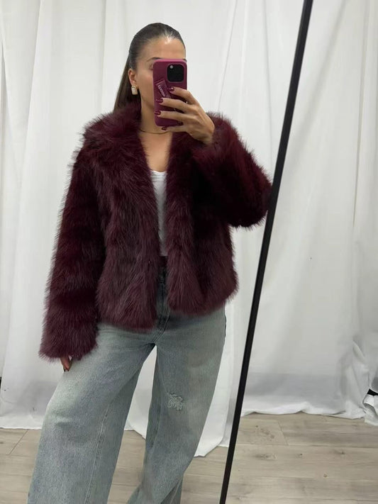 Ruby Fur Jacket - 3930