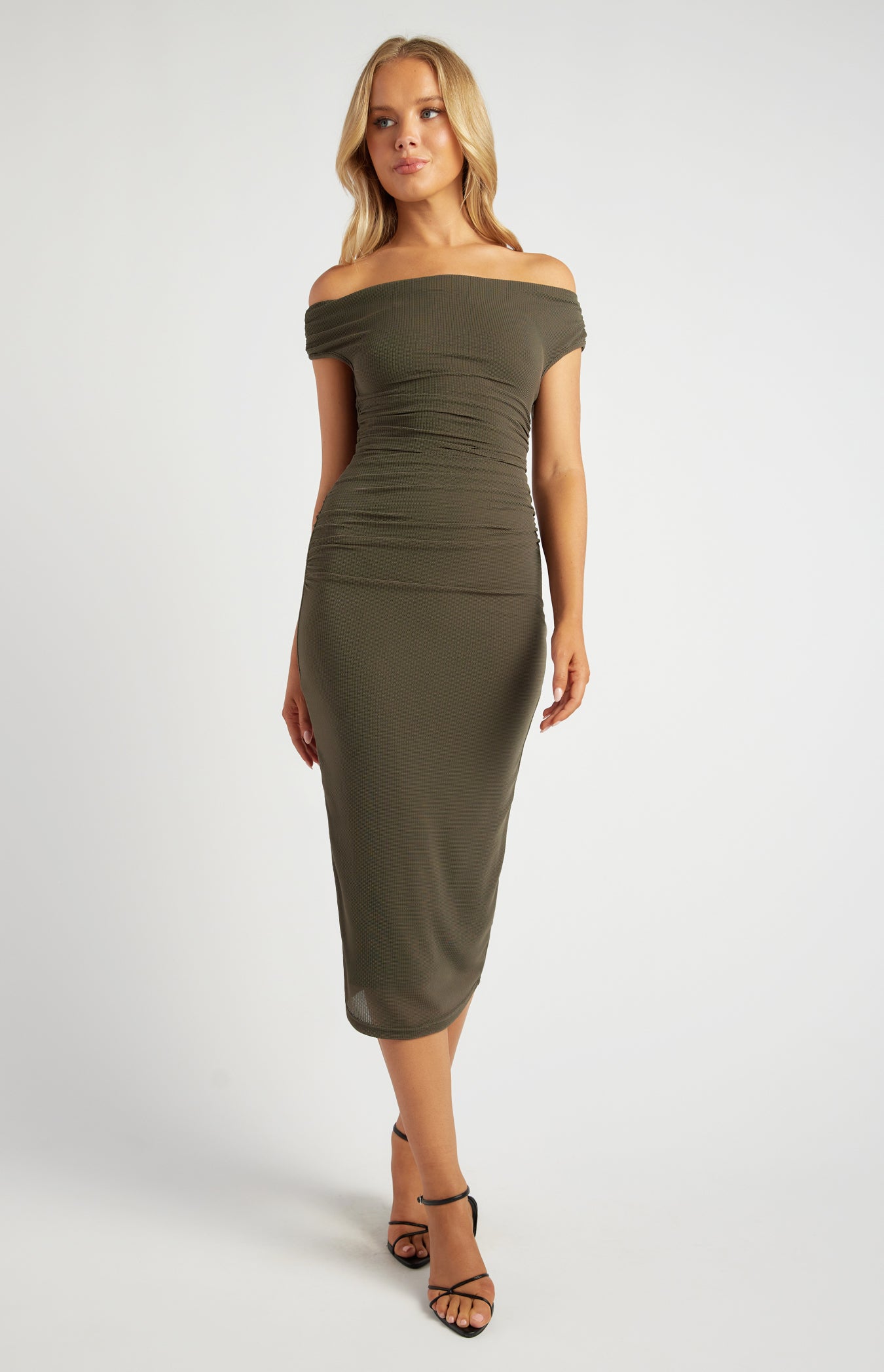 Kimberley Maxi Dress Olive - 1614 image 1